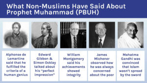 What some non muslim say about Muhammad